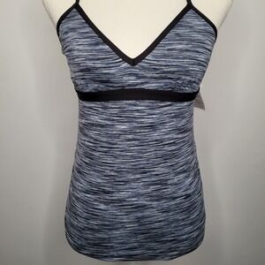 Athleta Paddle Out Tankini Top Size Small NWT No Bra Pads Athleisure Summercore